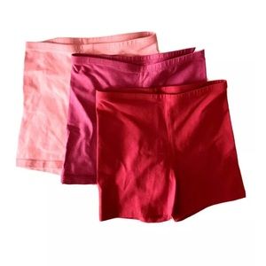 NEW Kids Primary Under Short In Pink, Red, Berry Size 8-9 Girls Biker Shorts